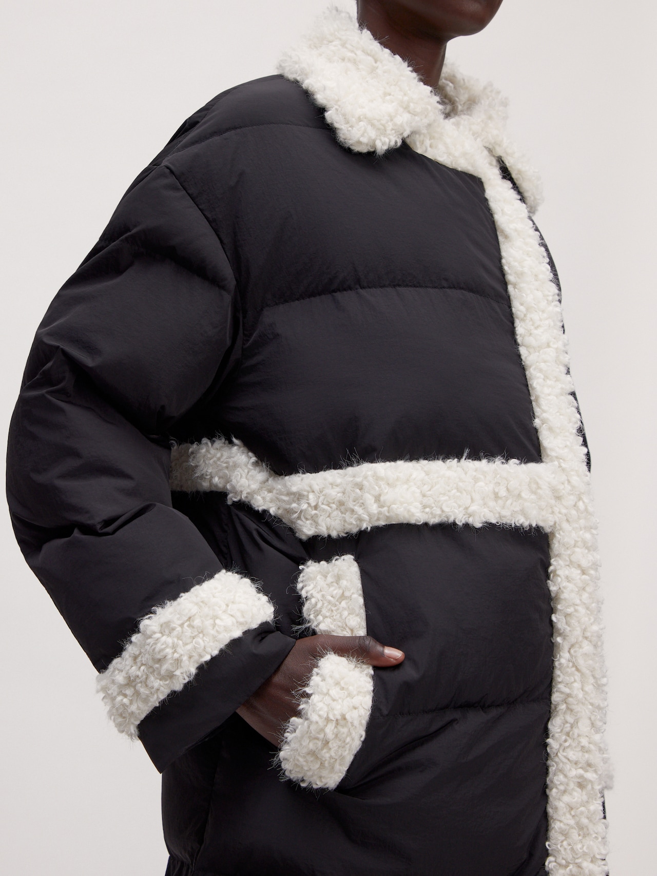 EDITED Cappotto invernale 'Ellie' nero