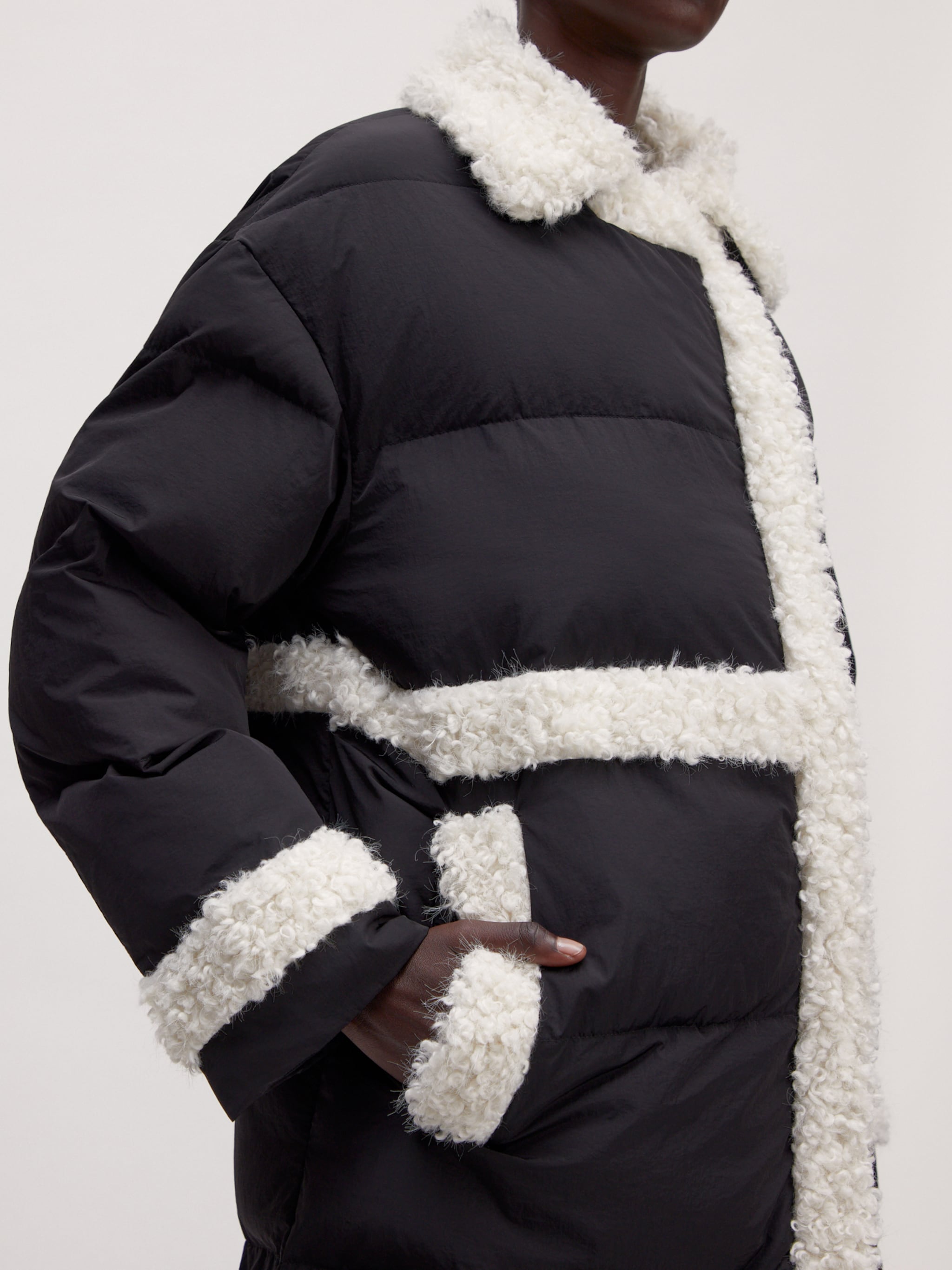 EDITED Produits Manteau d’hiver 'Ellie' noir