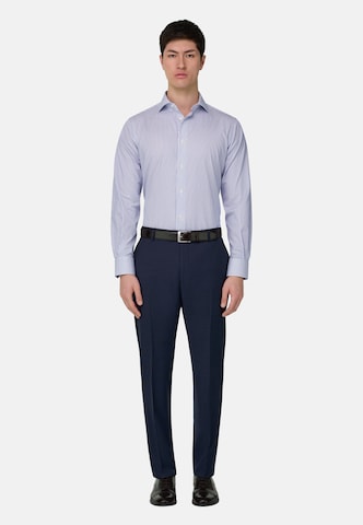 Boggi Milano Regular fit Button Up Shirt in Blue