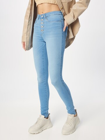 ONLY Skinny Jeans 'ROYAL' in Blauw: voorkant