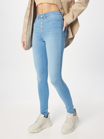 Skinny Jean 'ROYAL' ONLY en bleu : devant