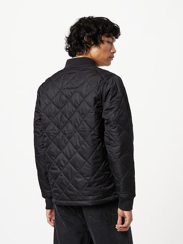 HOLLISTER Prehodna jakna | črna barva