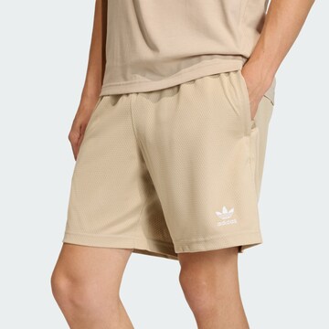 Loosefit Pantalon 'Trefoil Essentials' ADIDAS ORIGINALS en beige