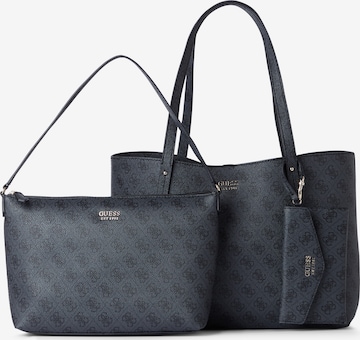 Cabas 'BRENTON TOTE' GUESS en gris : devant