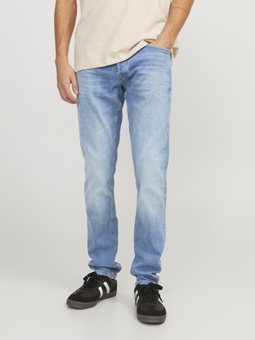 Regular Jean 'JJIGlenn JJWard' JACK & JONES en bleu : devant