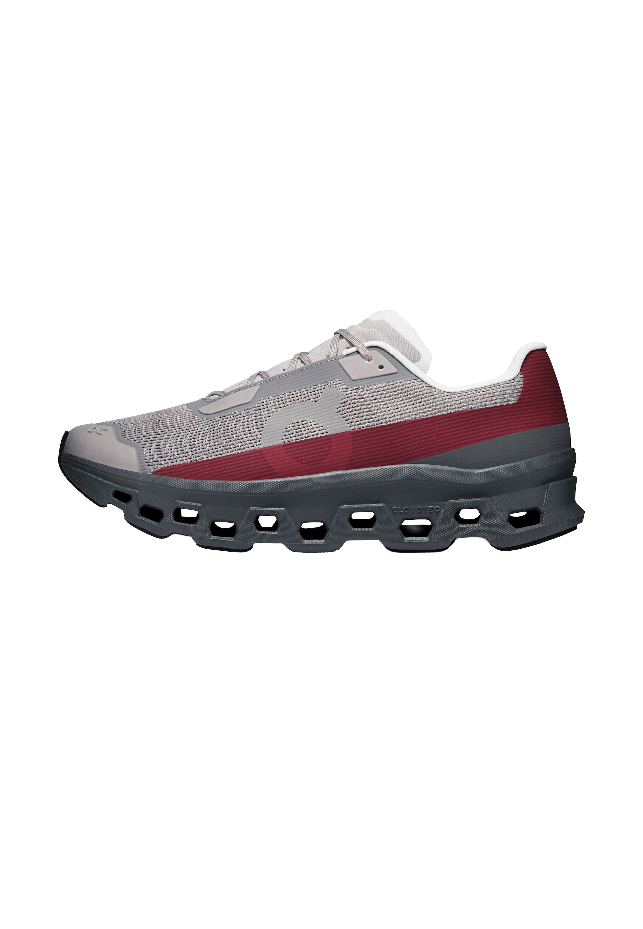 On - Zapatillas de running 'Cloudmonster Void' en gris: frente