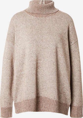 Soft Rebels Sweater 'Kira' in Brown: front