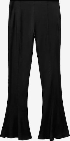 MANGOFlared/zvonoliki kroj Hlače 'Clavel' - crna boja: prednji dio