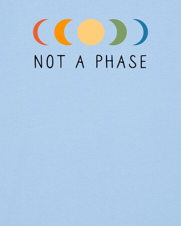 Watapparel Shirt ' Not a Phase ' in Blue