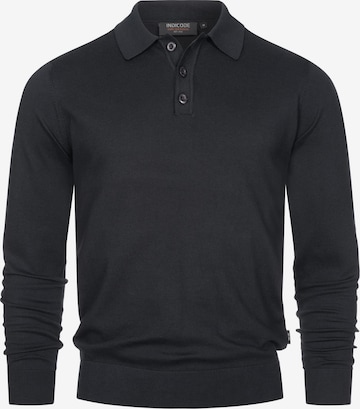 INDICODE JEANS Pullover in Schwarz: Vorderseite