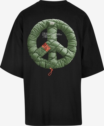 MT Upscale T-Shirt 'Puffer Peace' in Schwarz