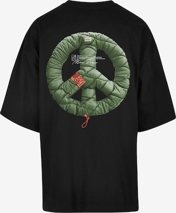 MT Upscale - Camiseta 'Puffer Peace' en negro