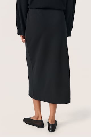 Jupe 'SLBea' SOAKED IN LUXURY en noir