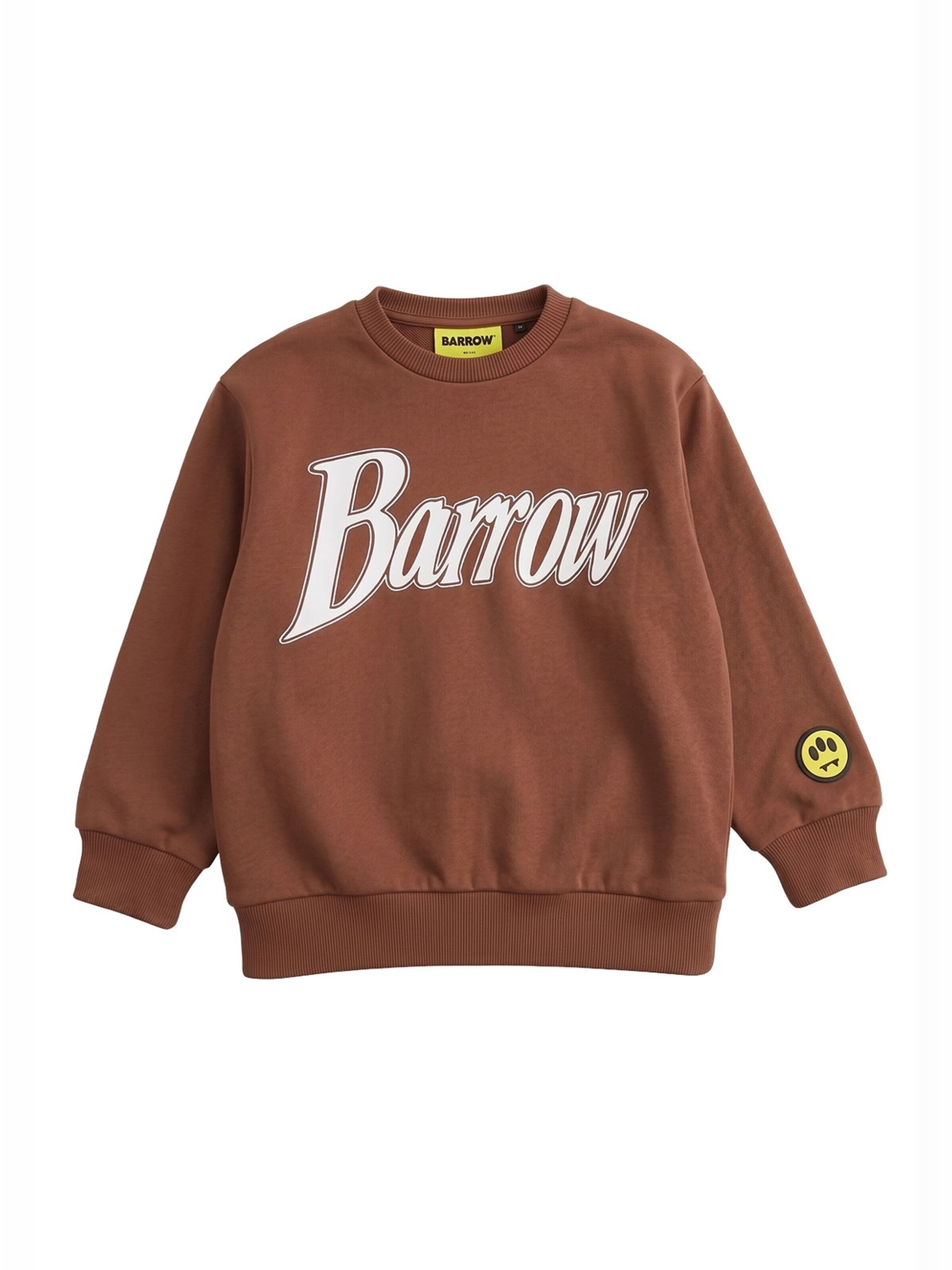BARROW Sweatshirt in Bruin: voorkant