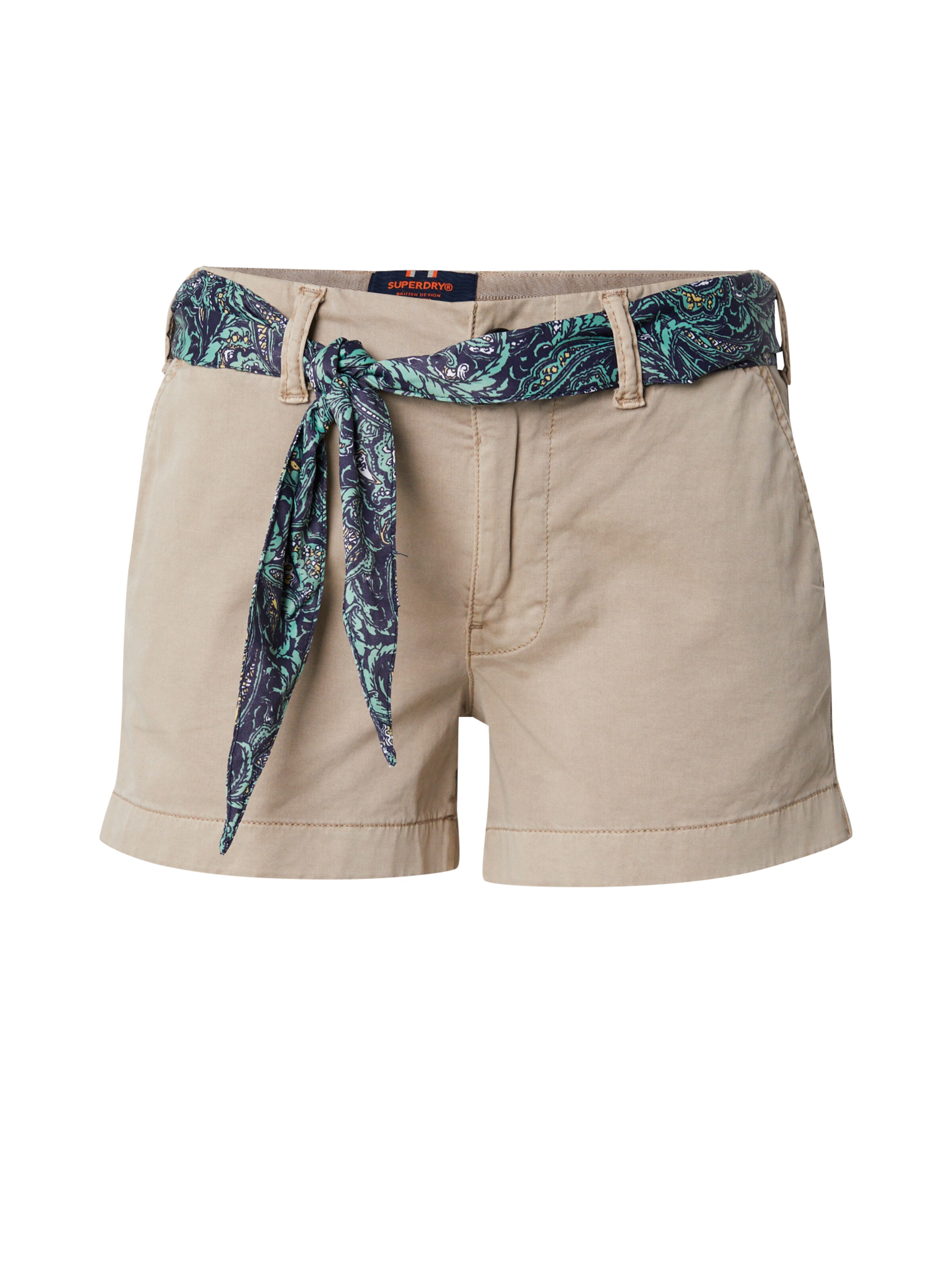 Superdry & Co Chino Pants 'Classic' in Beige: front