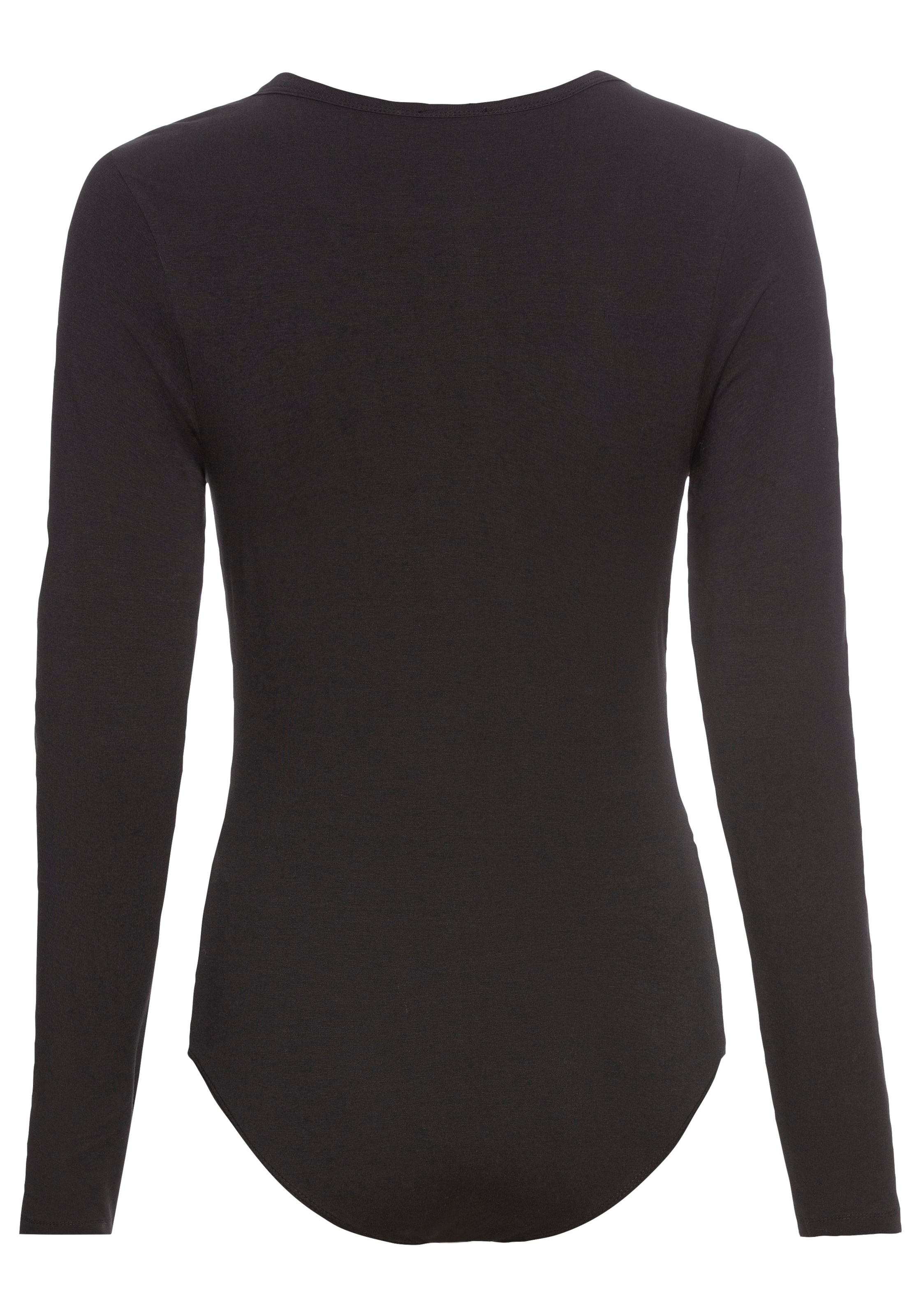 LAURA SCOTT Shaping Bodysuit in Black