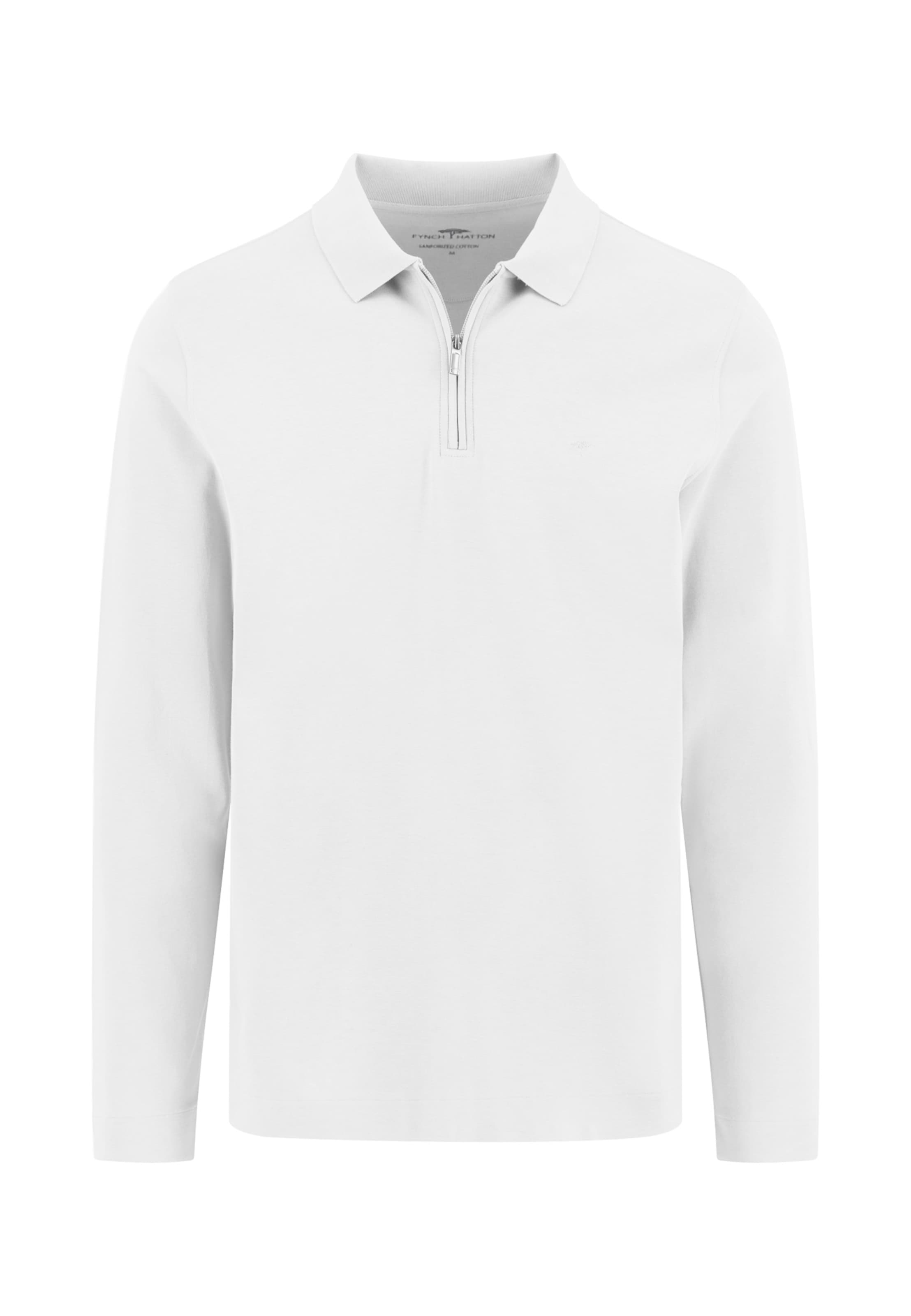 FYNCH-HATTON Shirt in White: front