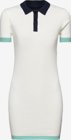 ESPRIT Knitted dress in White: front