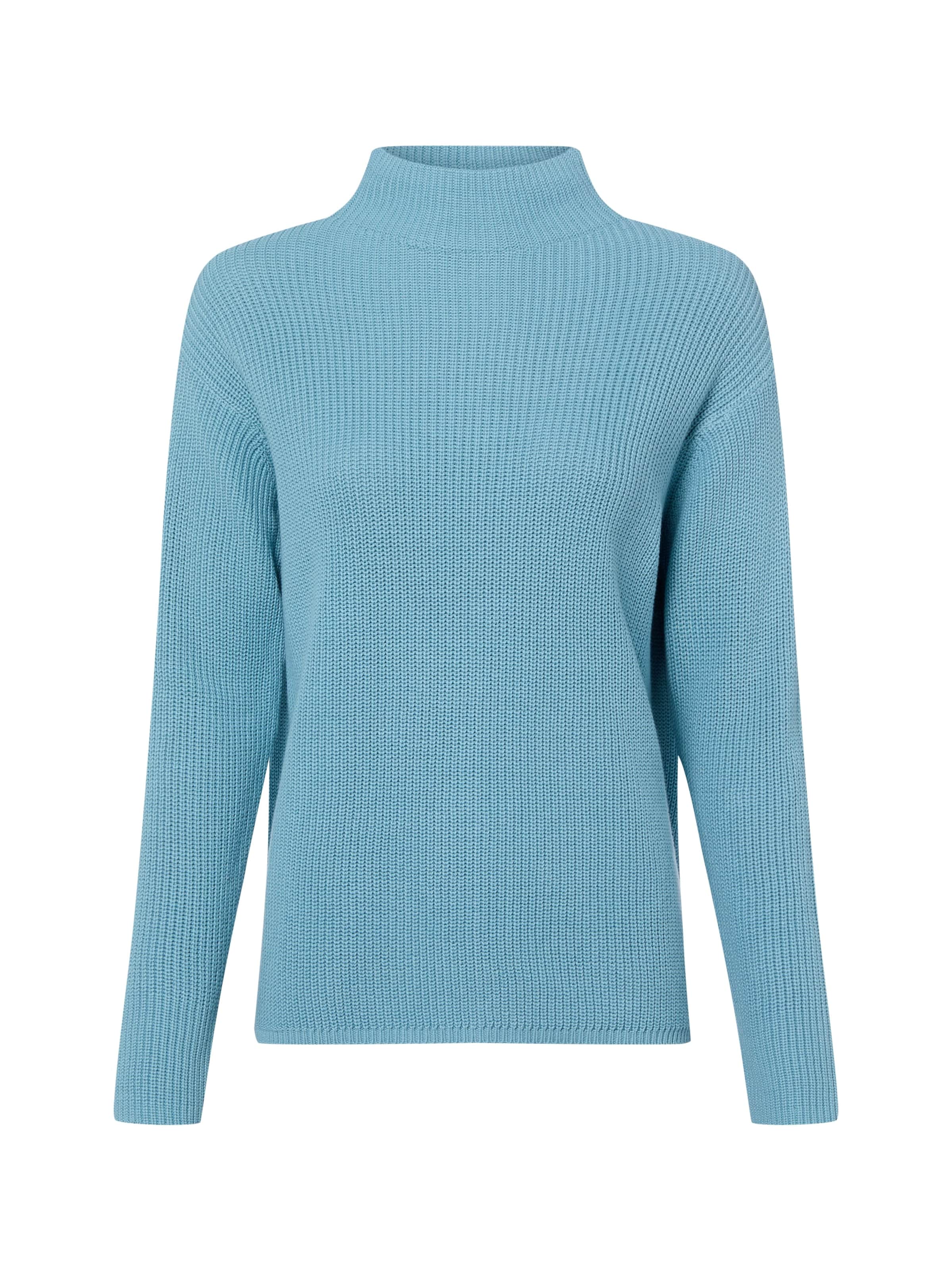 Pull-over Marie Lund en bleu : devant