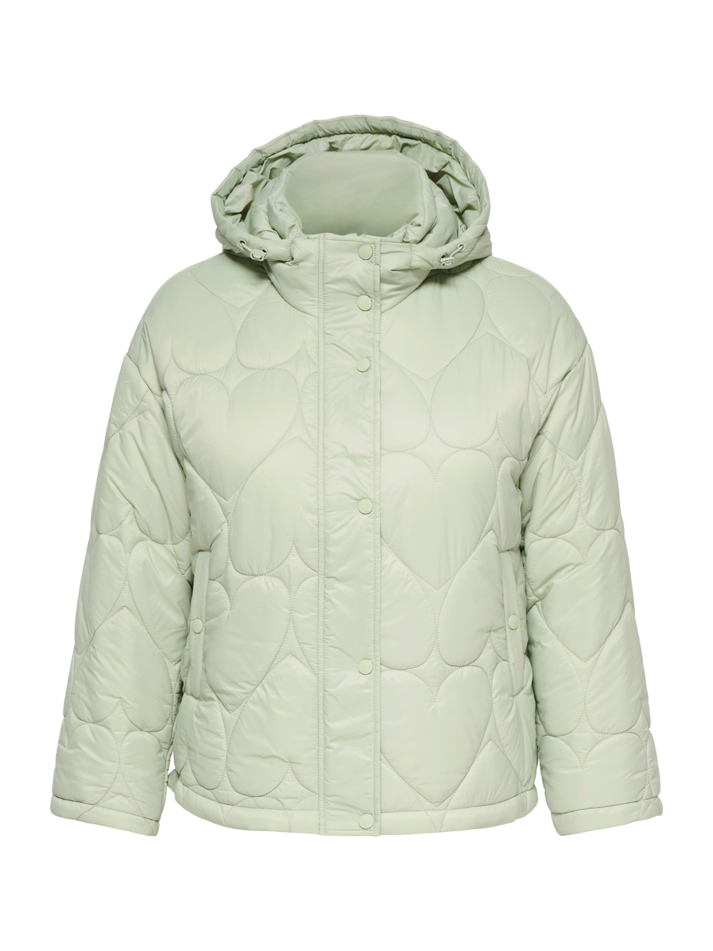 ONLY Carmakoma Jacke 'CARTAHIA' in Grün: Vorderseite