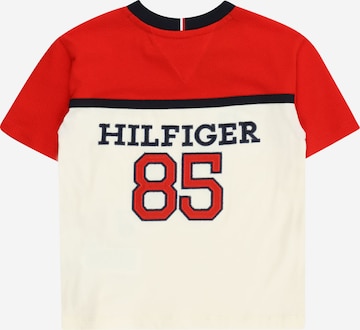 TOMMY HILFIGER T-Shirt 'Varsity' in Rot