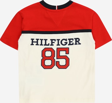 TOMMY HILFIGER T-shirt 'Varsity' i röd