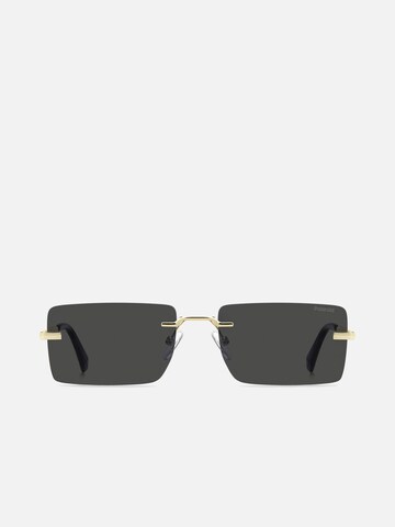 Polaroid - Gafas de sol en oro: frente