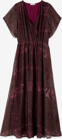 Robe oltre en marron : devant