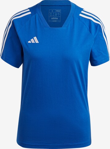 T-shirt fonctionnel 'Tiro 23' ADIDAS PERFORMANCE en bleu : devant
