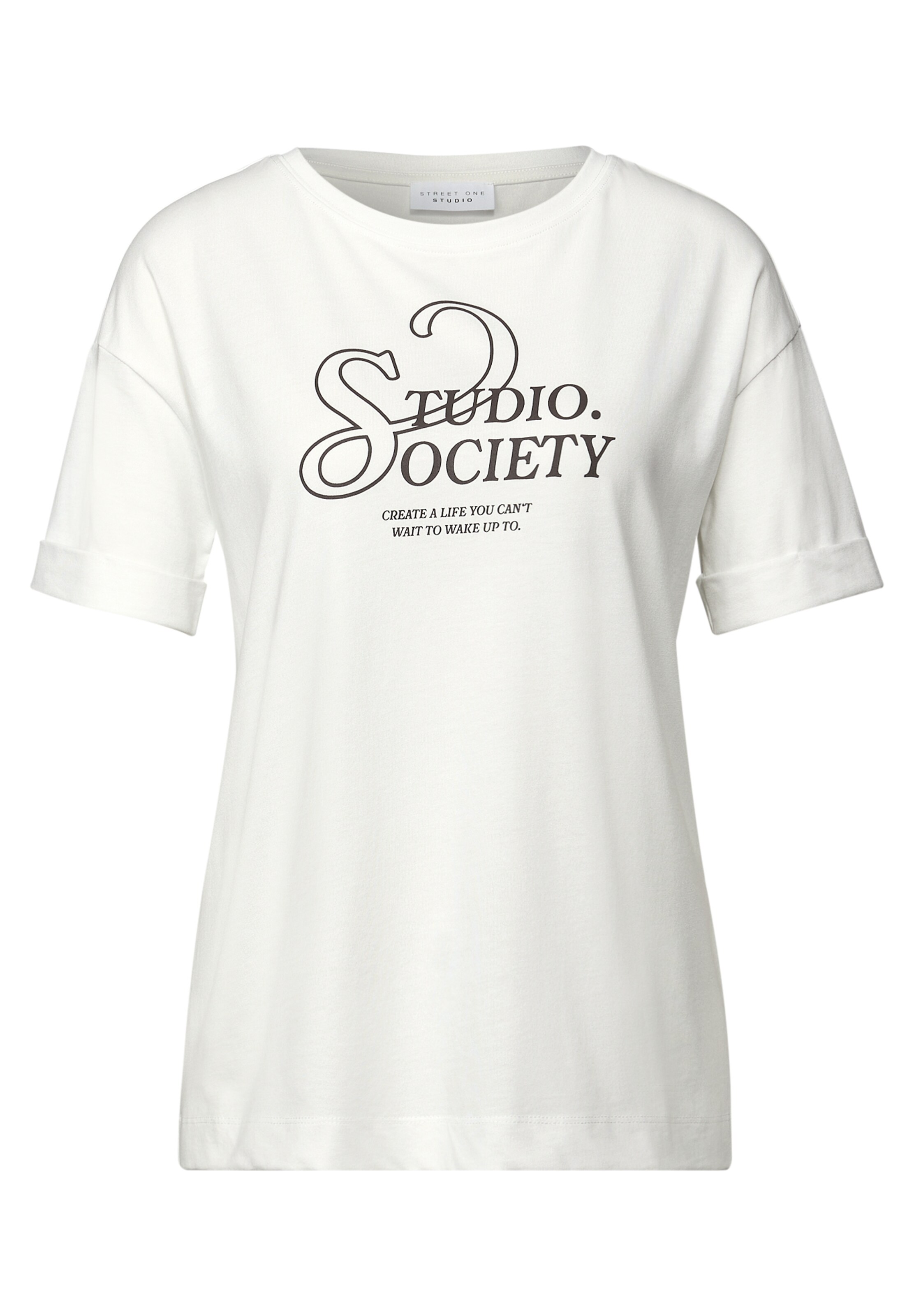 Street One Studio Shirt in White: front