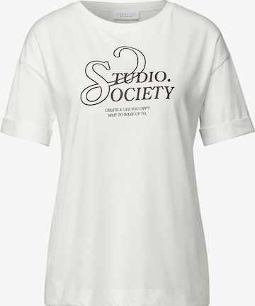 Street One Studio Shirt in White: front