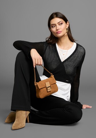 LAURA SCOTT Strickjacke in Schwarz