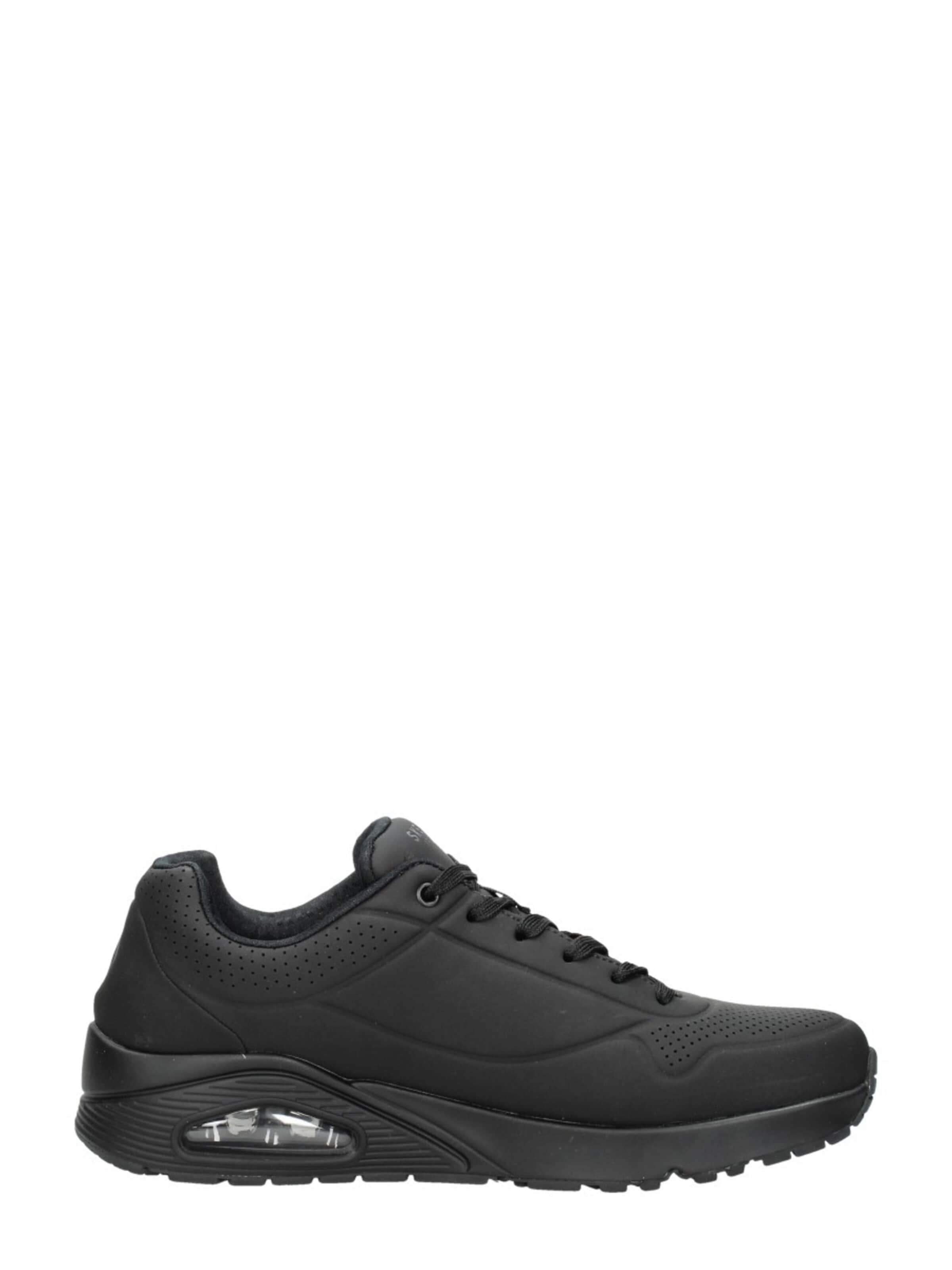 SKECHERS Sneakers laag 'Uno - Stand On Air' in Zwart