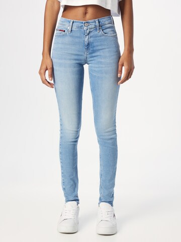 Tommy Jeans Skinny Jeans 'Nora' in Blue: front