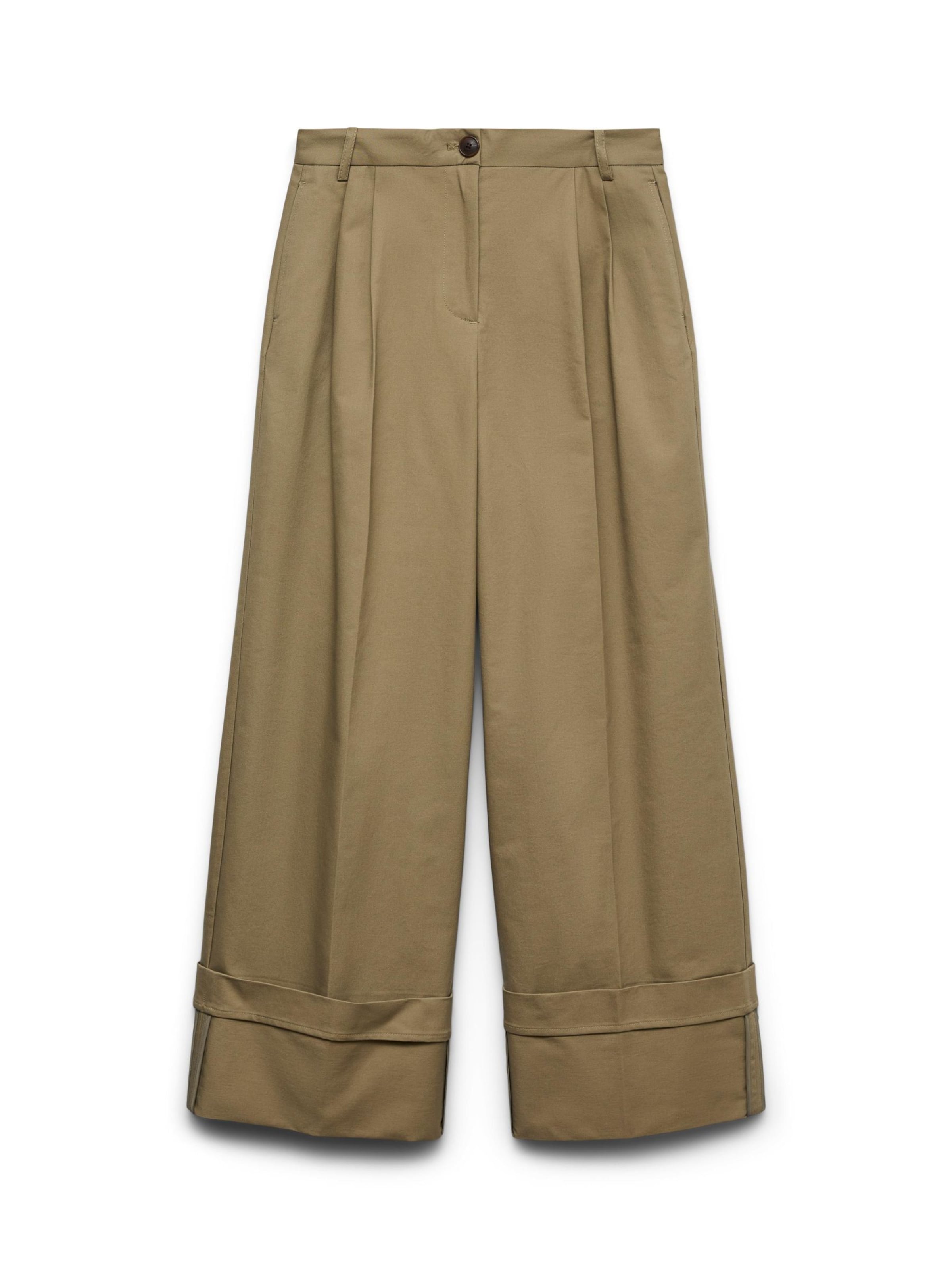 VERO MODA Pleat-front trousers 'VMKora' in Olive, Item view