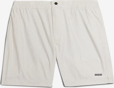 Calvin Klein Swimwear Board Shorts in Beige / Black / White, Item view