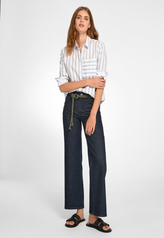 DAY.LIKE Wide Leg Jeans in Blau