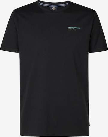 T-Shirt Petrol Industries en noir : devant