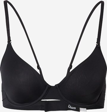 ETAM T-shirt Bra in Black: front