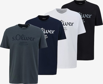 s.Oliver Shirt in Blue: front