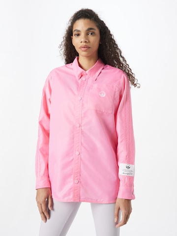 ADIDAS ORIGINALS Blouse in Pink: front