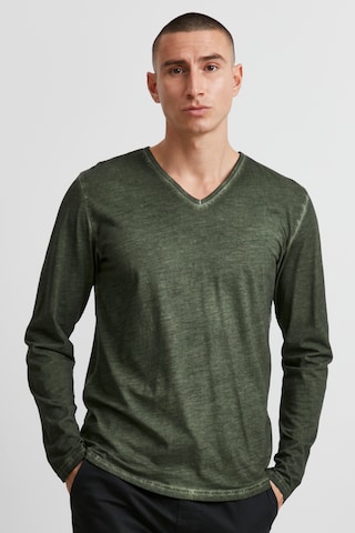 !Solid Shirt 'CORNELIO' in Groen: voorkant