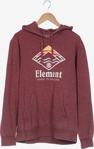 ELEMENT Sweatshirt & Zip-Up Hoodie in XL in Red: front