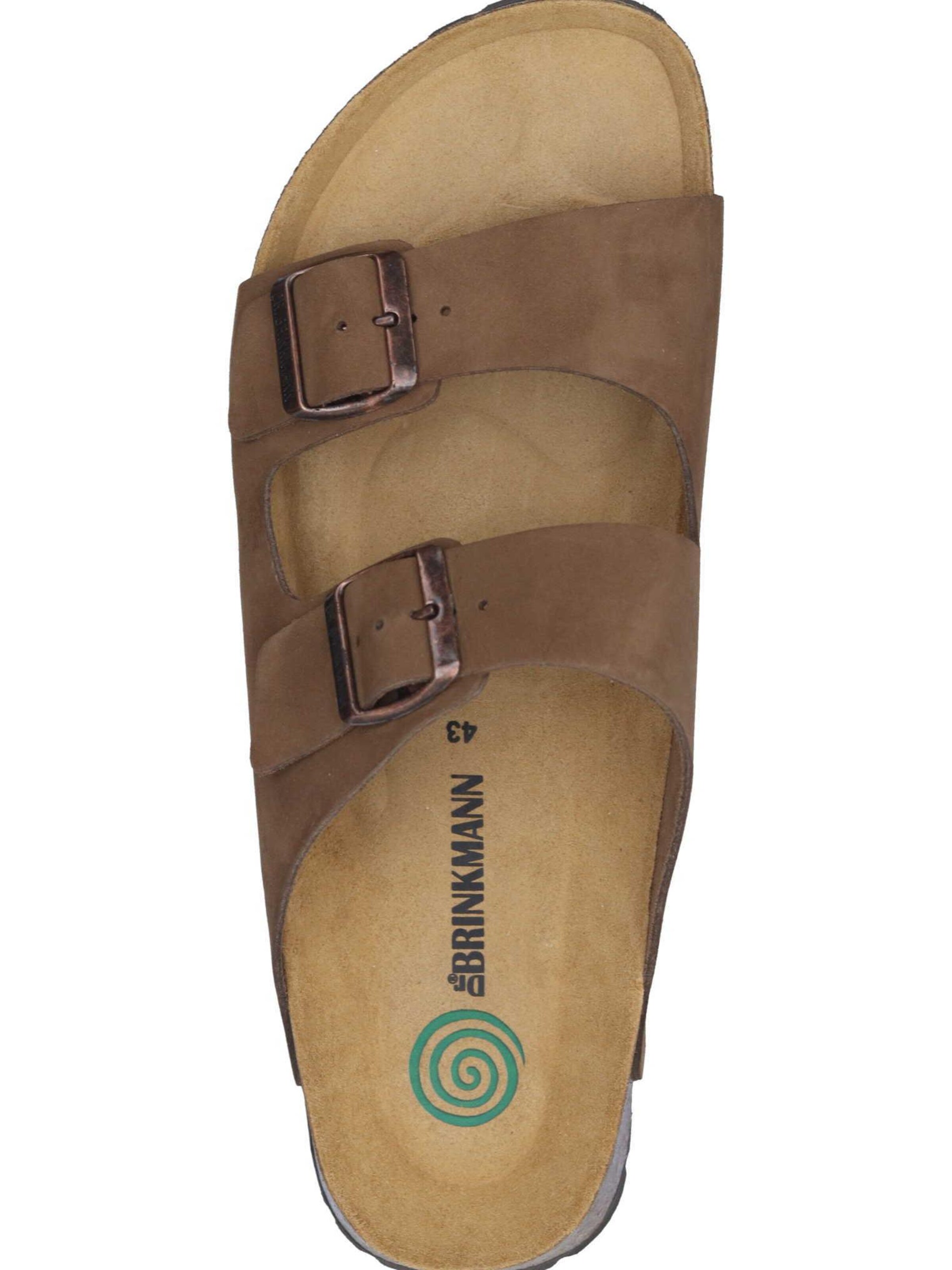 DR. BRINKMANN Mules 'BONILLO' in Brown