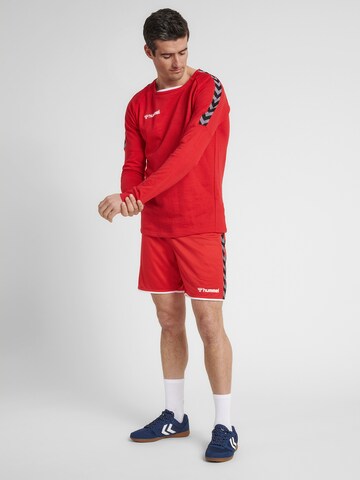 Hummel Sportsweatshirt in Rood