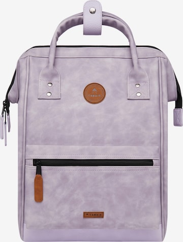 Cabaia Backpack in Purple: front