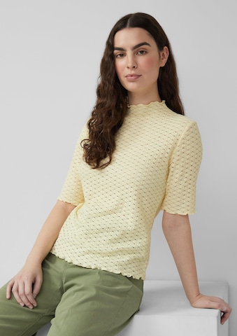 T-shirt s.Oliver en jaune