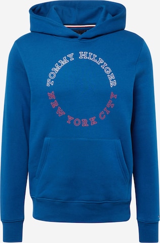 TOMMY HILFIGERSweater majica - plava boja: prednji dio