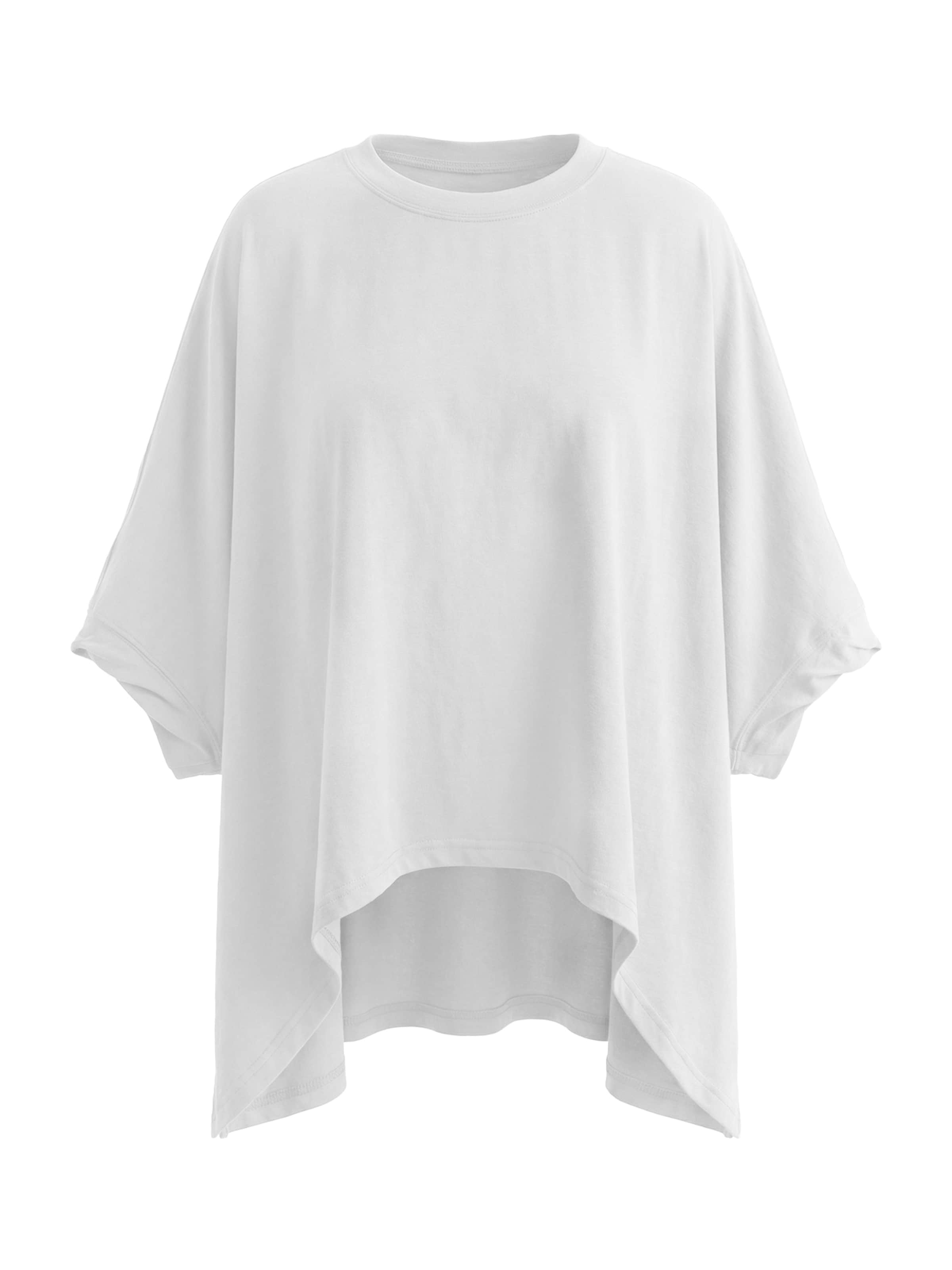 T-shirt oversize Imily Bela en blanc : devant