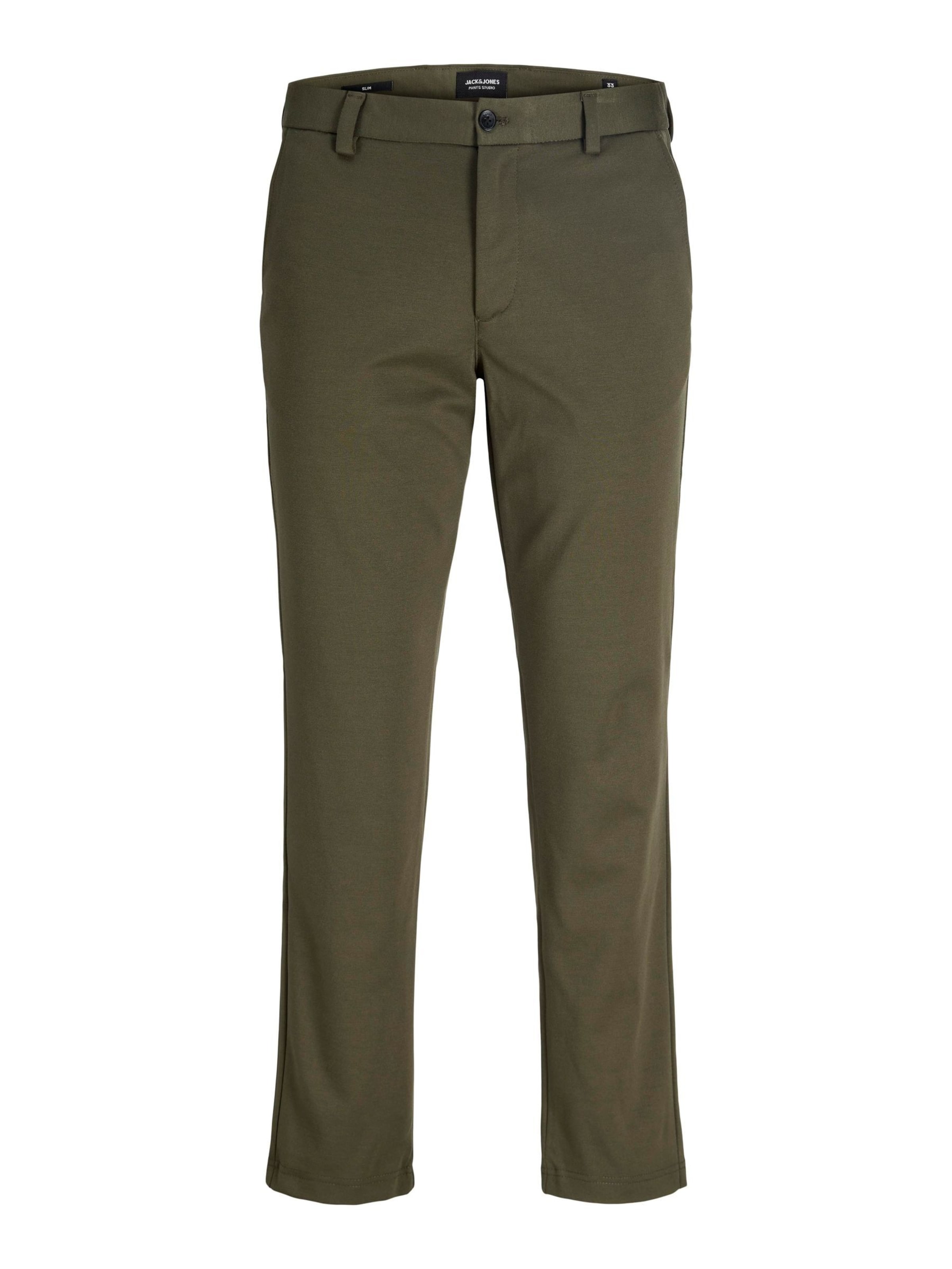 Pantalon JACK & JONES en vert : devant